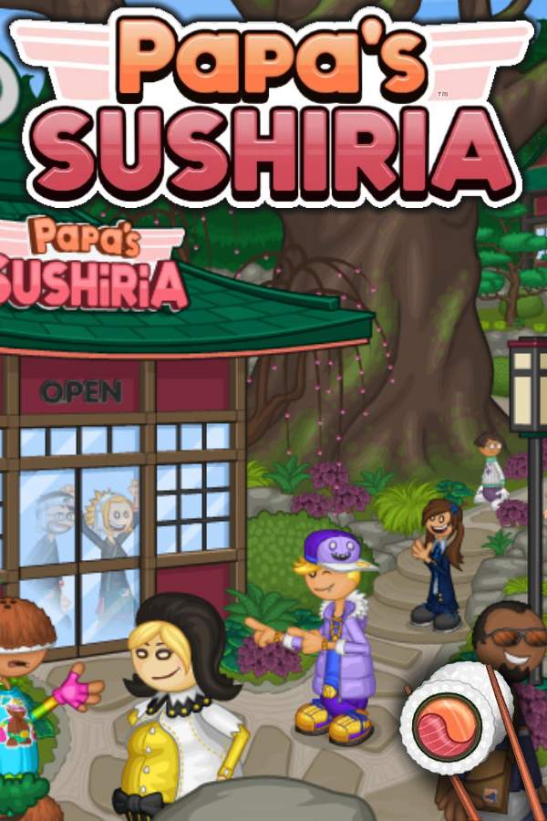 Papa's Sushiria  Play Papa's Sushiria on