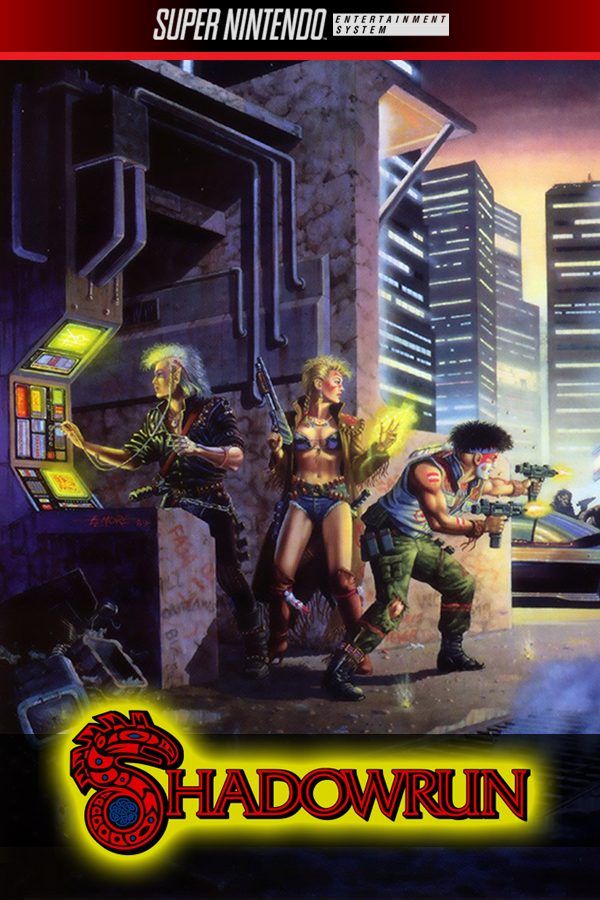 Shadowrun (SNES)  Shadowrun, Video games, Super nintendo