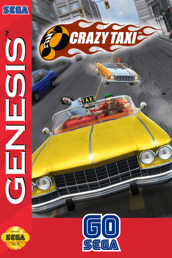 sega genesis crazy taxi