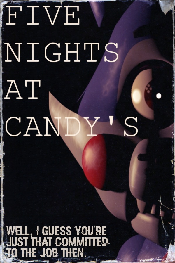 I created covers for the Five Nights at Candy's series for the