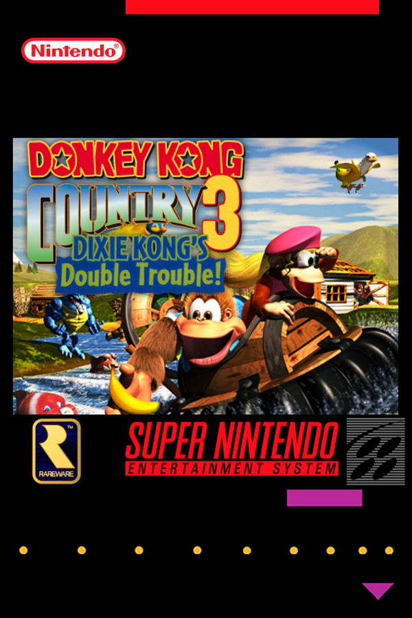 Donkey Kong Country 3 : Dixie Kong's Double Trouble (RARE, 1996