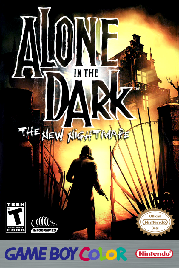 alone in the dark the new nightmare ps2 cover