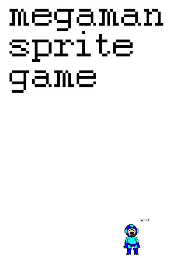 megaman sprite game steam