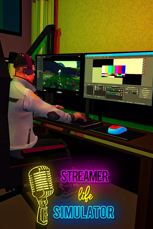 Streamer Life Simulator - SteamGridDB