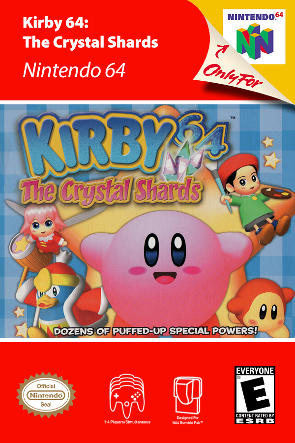 Kirby 64: The Crystal Shards - SteamGridDB