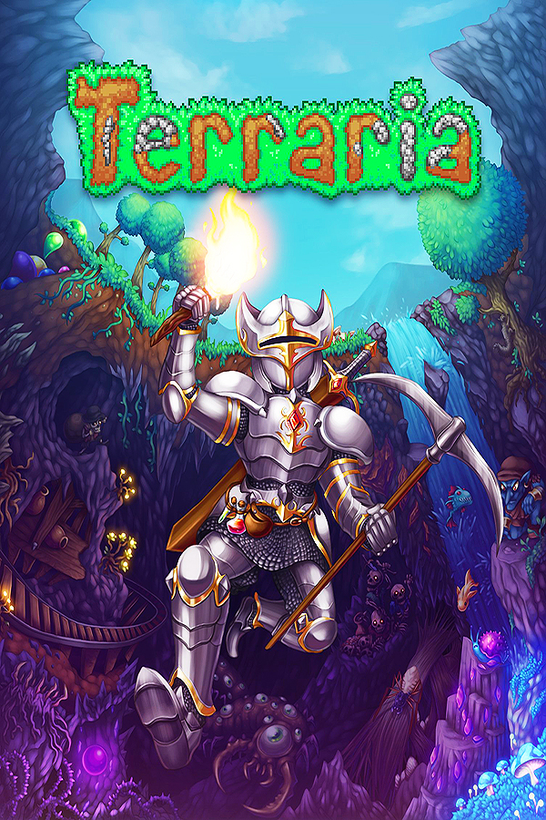 Terraria Steam Box art by Zacinthegame on DeviantArt