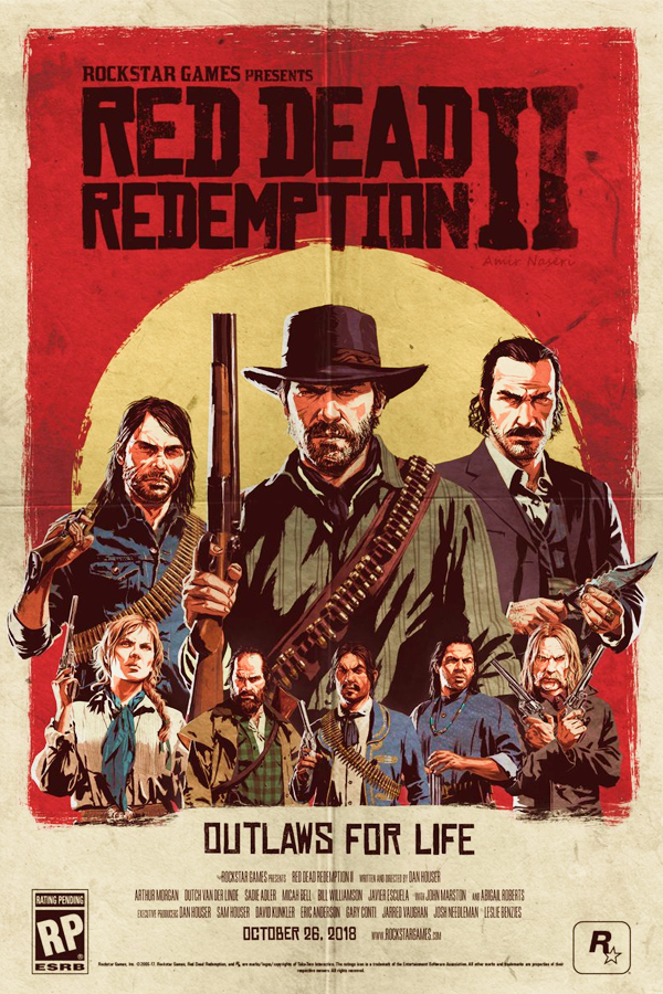 Red Dead Redemption 2 (movie Poster Style) - Steamgriddb