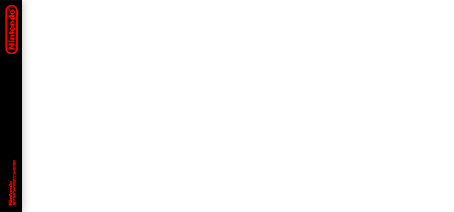 nintendo entertainment system logo black