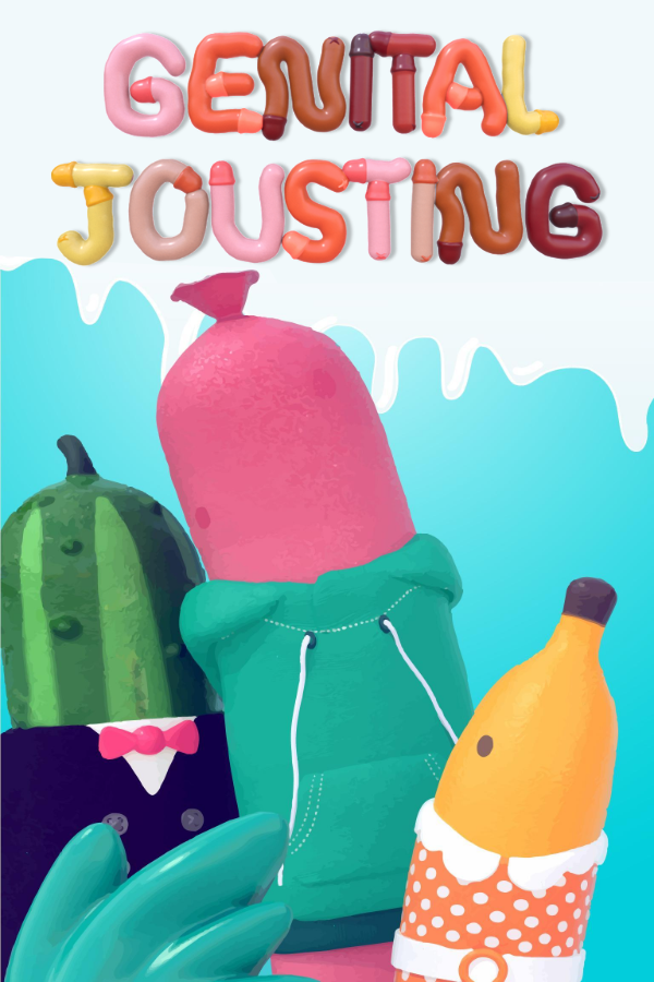 genital jousting logo