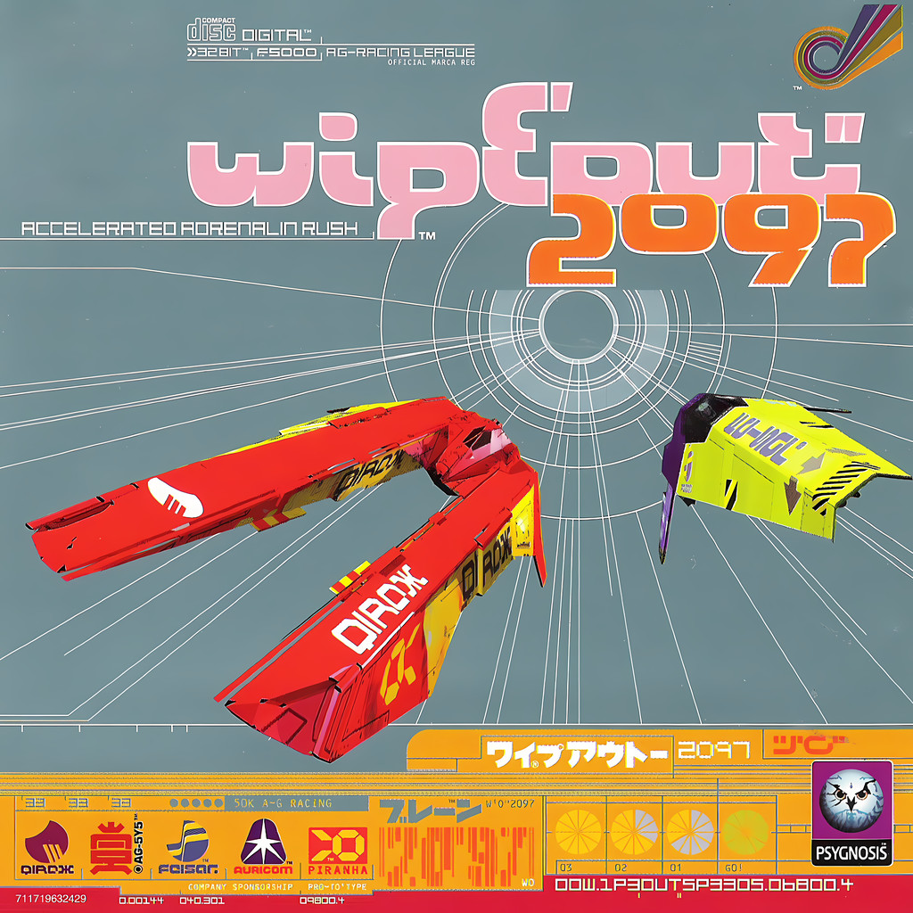 wipeout 2097 ps1