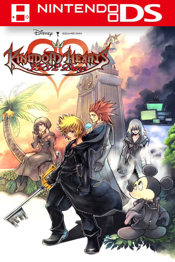 Kingdom hearts 3582 days logo