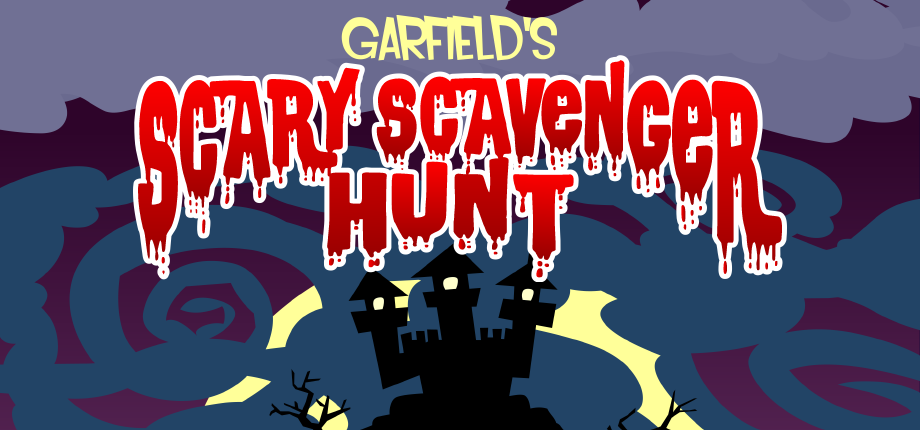 Garfield: Scary Scavenger Hunt em Jogos na Internet