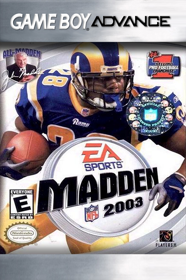 Madden 2003 (GBA) - The Cover Project