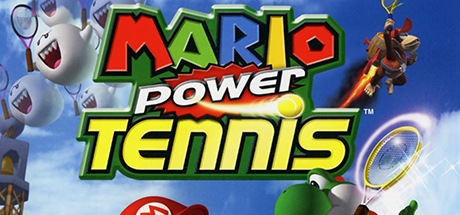 mario power tennis logo