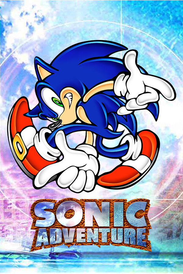 Sonic adventure. Sonic Adventure 2 Постер. Соник адвенчер 1. Sonic Adventure 1 Постер. Соник адвенчер плакат.