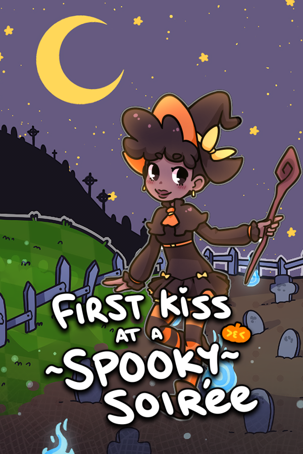 First Kiss at Spooky Soiree