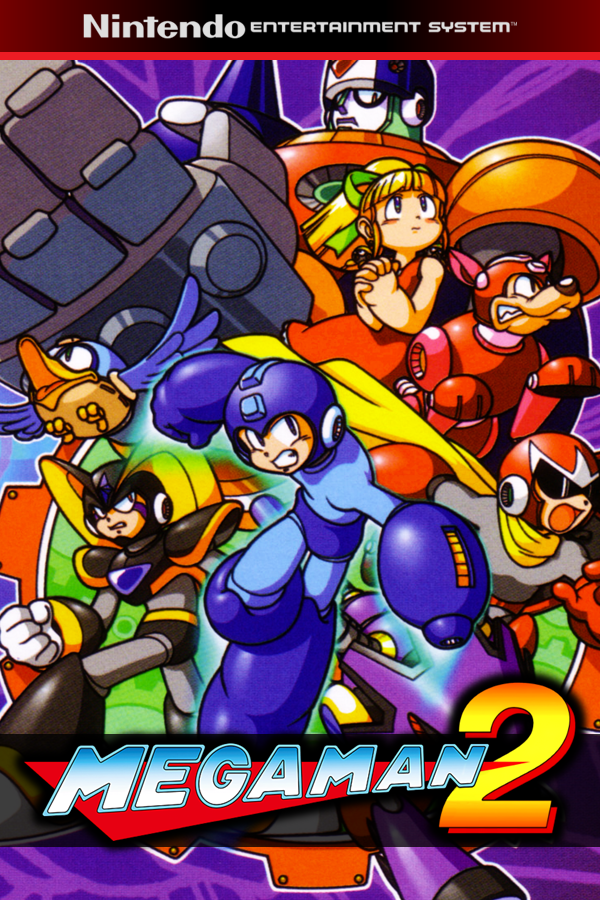 Megaman 2 Box Art