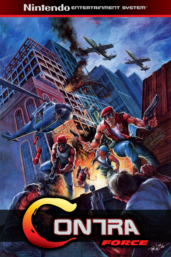Contra Force para NES (1992)