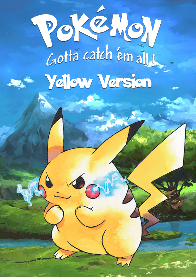 Pokemon Yellow Art Remake by EmeraldJolteon06 on DeviantArt