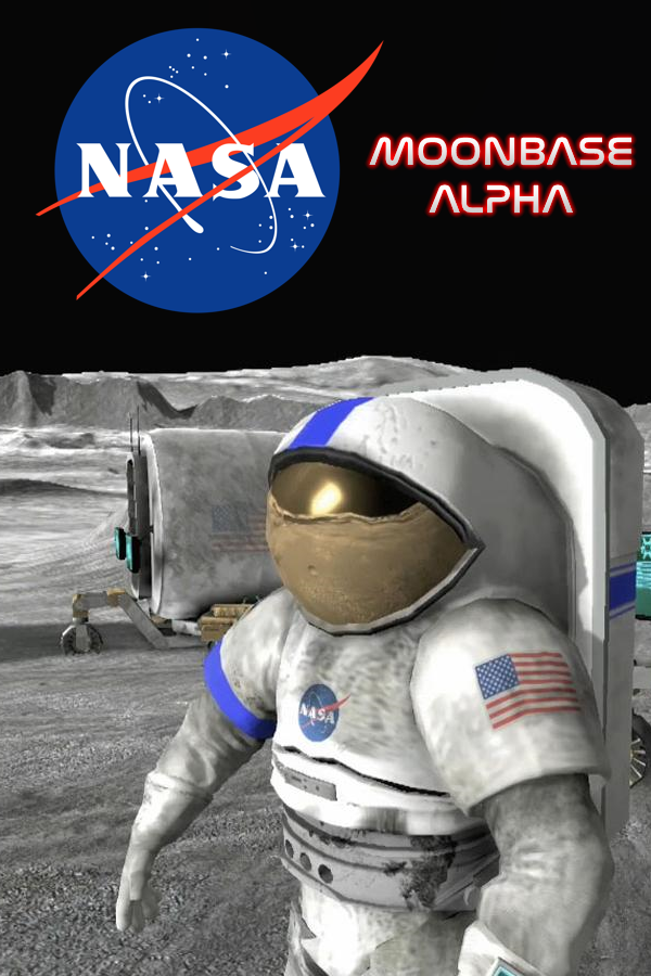 Moonbase alpha. Игра Лунная база. Moonbase Alpha обложка. База на Луне игра.