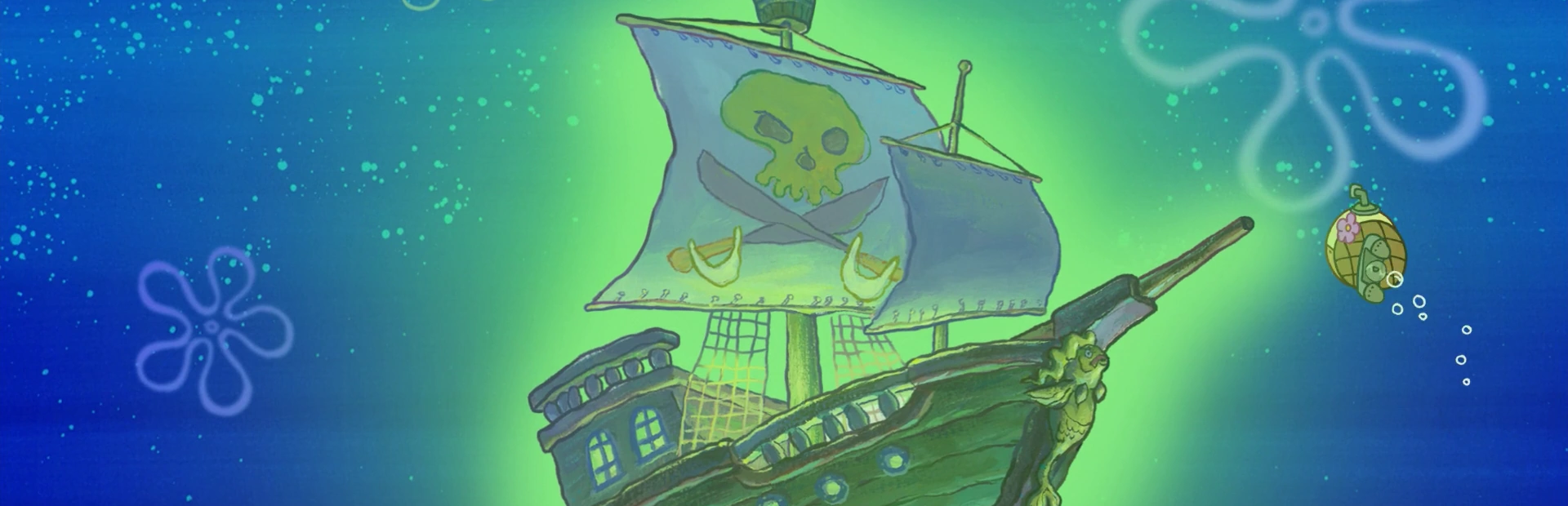 flying dutchman spongebob ship
