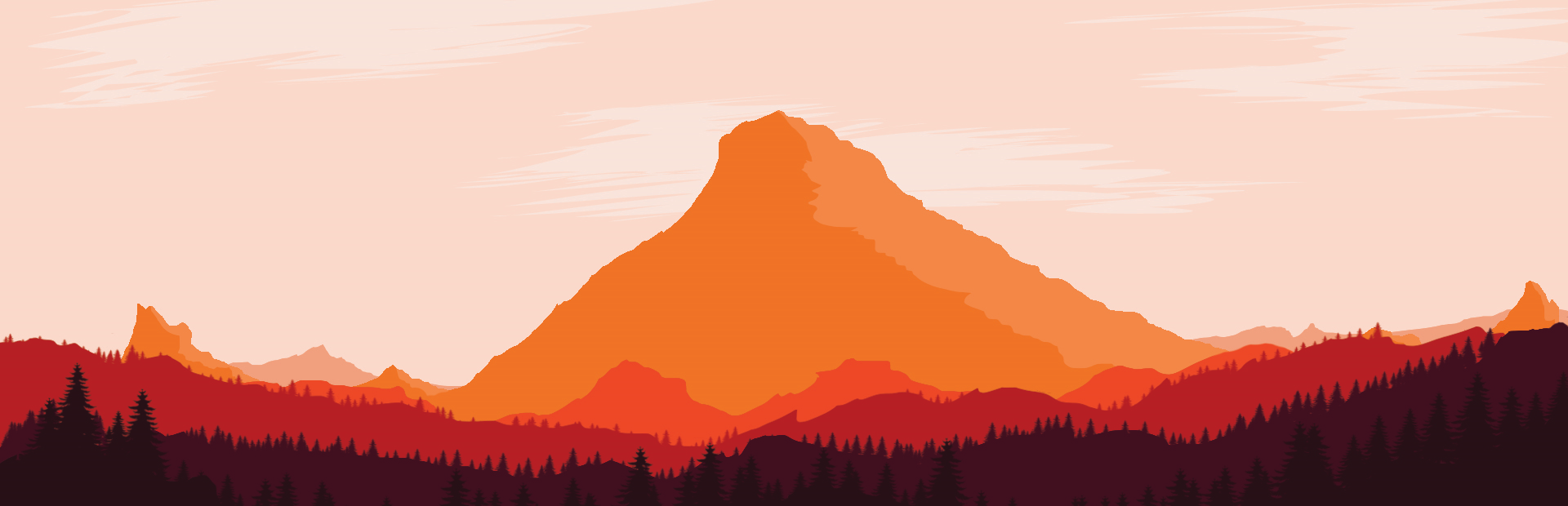 firewatch dual monitor wallpaper firewatch dual monitor wallpaper
