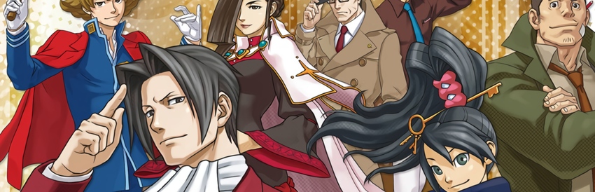 Official Ace Attorney four characters heroes. - SteamGridDB