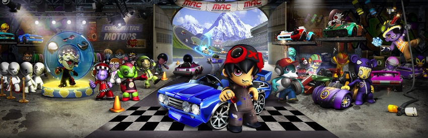 Hero for ModNation Racers by oleczko - SteamGridDB