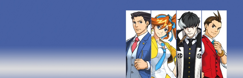 Official Ace Attorney four characters heroes. - SteamGridDB