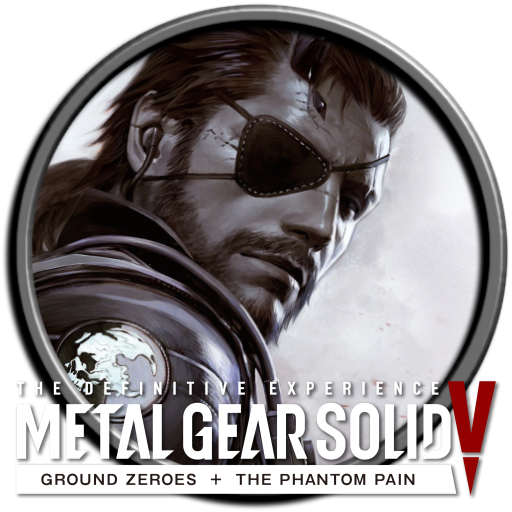 Metal Gear Solid V (5) The Phantom Pain - Icon by Blagoicons on