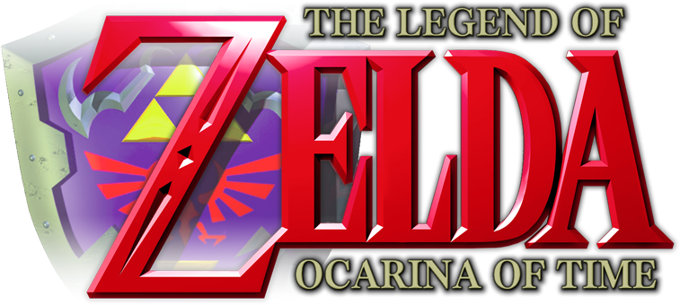 legend of zelda ocarina of time logo