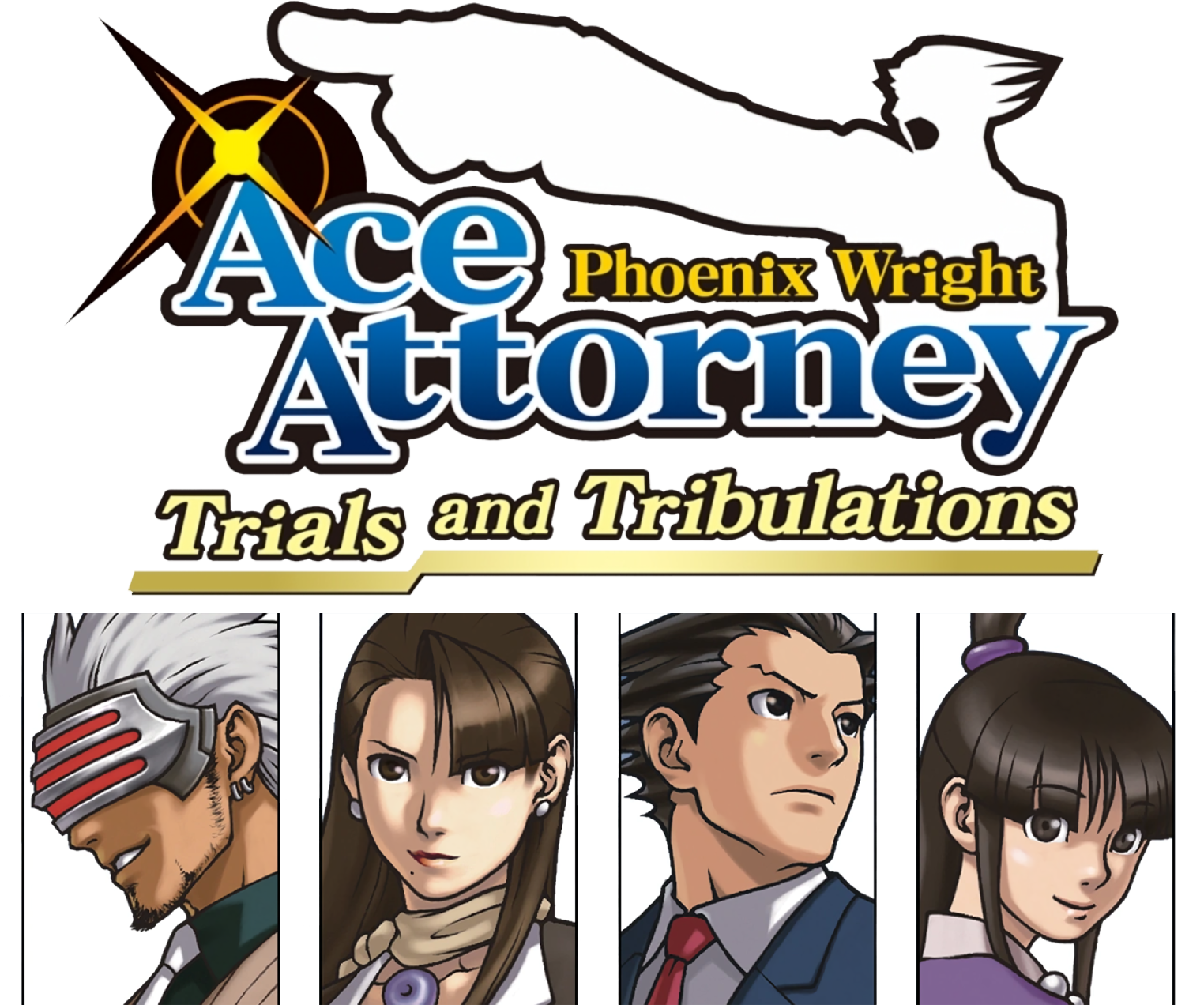 Official Ace Attorney four characters heroes. - SteamGridDB