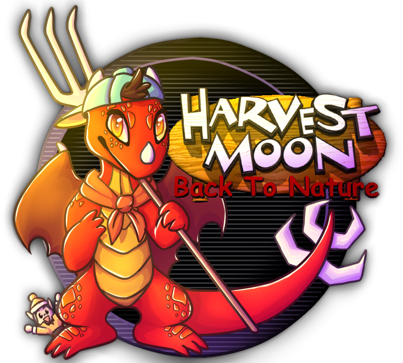 Logo For Harvest Moon Back To Nature By Realsayakamaizono