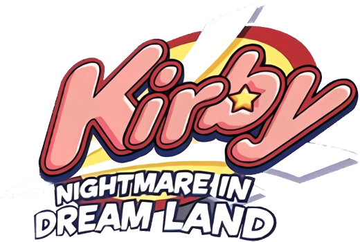 Logo for Kirby: Nightmare in Dream Land by ALGAE
