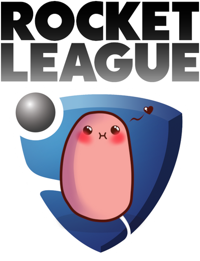 2d rocket league logo vanossgaming