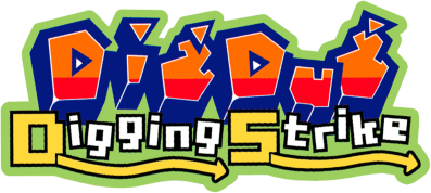 Logo for Dig Dug: Digging Strike by drewby - SteamGridDB