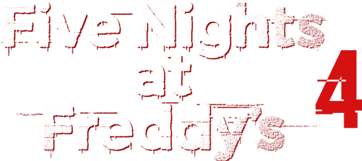 Logo for Five Nights at Freddy's 4 by FoxGamer55 - SteamGridDB