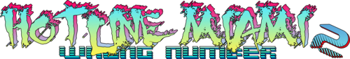 Logo for Hotline Miami 2: Wrong Number by Pi0h1.com - SteamGridDB