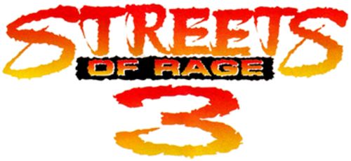 Streets Of Rage 3 Logo