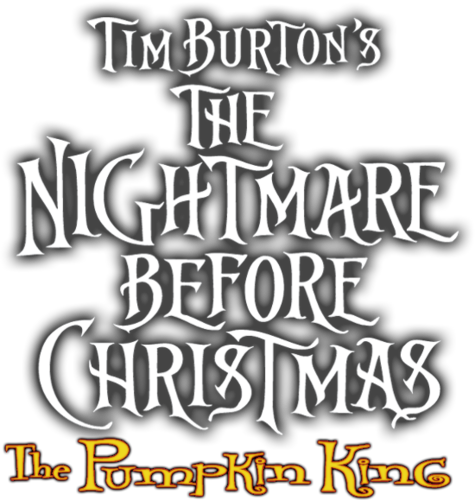 Logo for Tim Burton's The Nightmare Before Christmas: The Pumpkin King ...