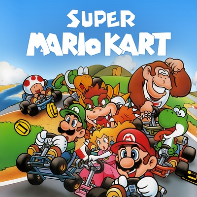 Grid for Super Mario Kart by SeeDborg - SteamGridDB