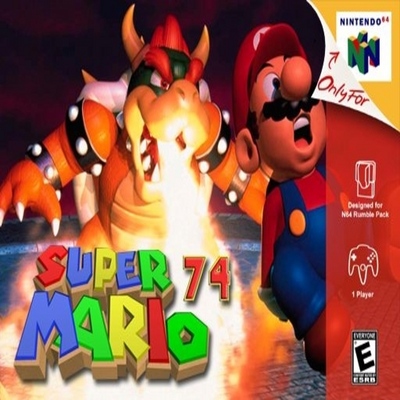 Super Mario 74 - SteamGridDB