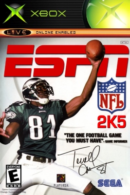 ESPN NFL 2K5 - New England Patriots Vs Philadelphia Eagles PS2