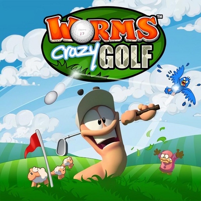 worms crazy golf size
