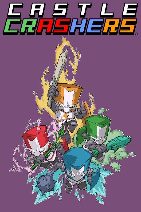 Castle Crashers Newgrounds Design Postcard for Sale by Strikle