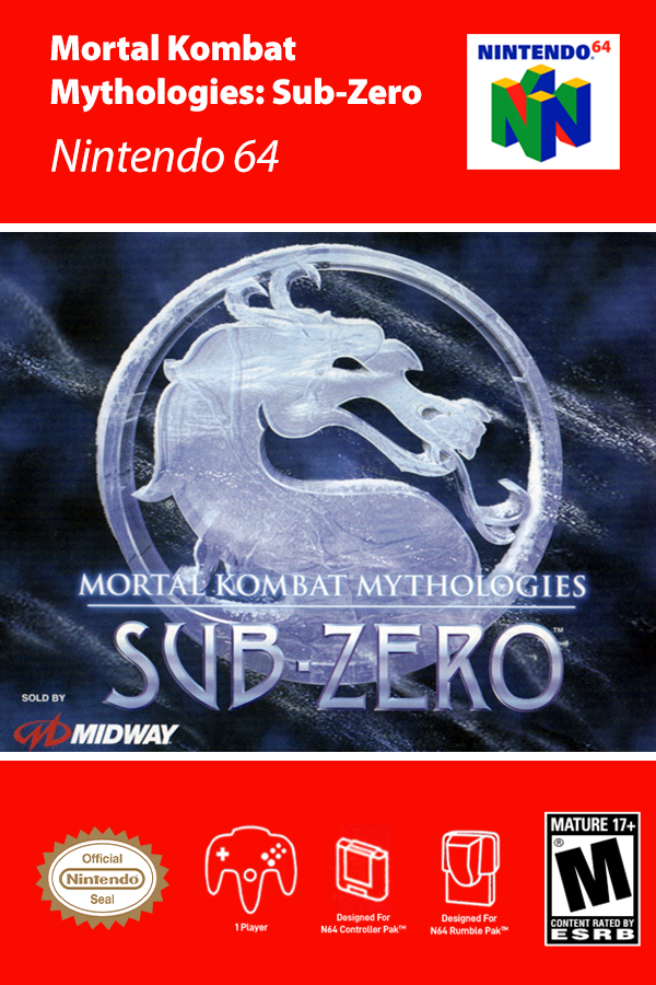 Mortal Kombat Mythologies: Sub-Zero for Nintendo 64