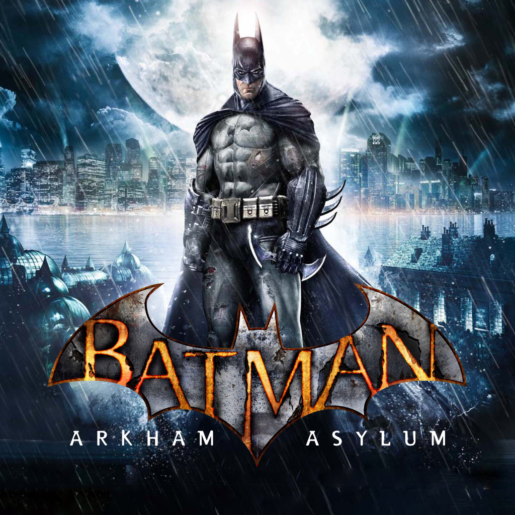 Big Poster Gamer Batman Arkham Asylum LO01 Tam 90x60 cm