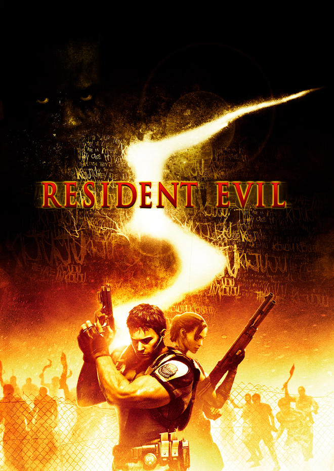 Resident Evil 5 (Pedido)  CAPAS DE DVD - CAPAS PARA DVD