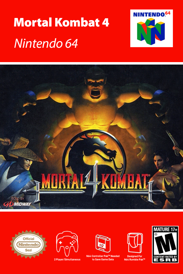 Mortal Kombat 4 - SteamGridDB