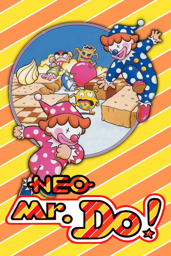 特価NEWMVS　NEO Mr.Do!　ミスター・ドゥ!（ROM)　インPカード説コピー ゲーム基板